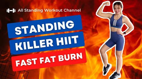 Min Calorie Killer Tabata Hiit Workout No Repeat No Equipment