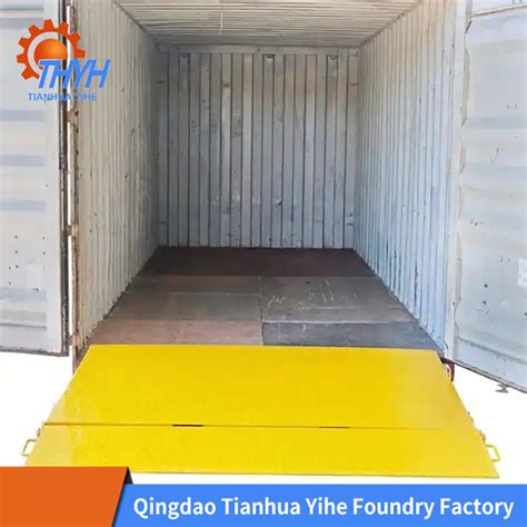 Standard Forklift Container Ramp China Container Load Ramps For Storage