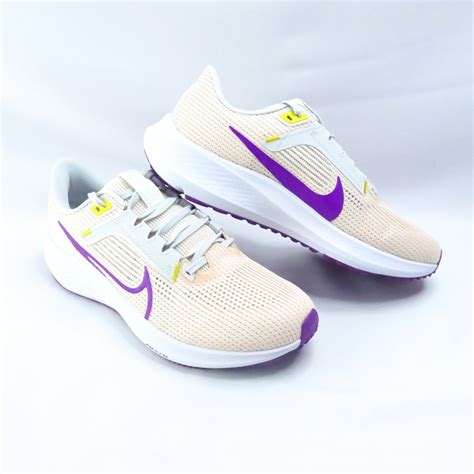 Nike W Air Zoom Pegasus 40 女慢跑鞋 Dv3854800 粉橘紫白 蝦皮購物