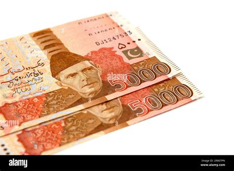 Currency Notes In Pakistani Rupees Stock Photo Alamy