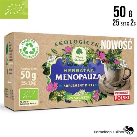 Menopauza Herbatka Ekologiczna Saszetki X G Dary Natury