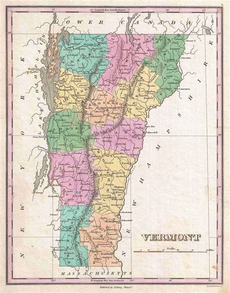 History and Facts of Vermont Counties - My Counties