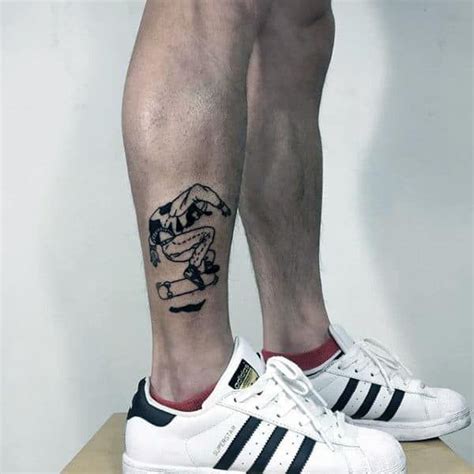 Cool Skateboard Tattoos For Men Inspiration Guide