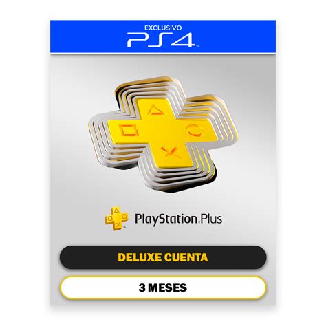PSN PLUS DELUXE 3 MESES CUENTA PRINCIPAL PS4 – El Cartel Gamer