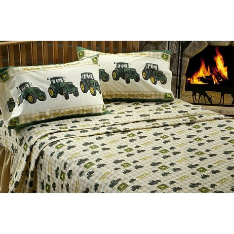 John Deere® Sheet Set 78324 Bedding Accessories At Sportsmans Guide