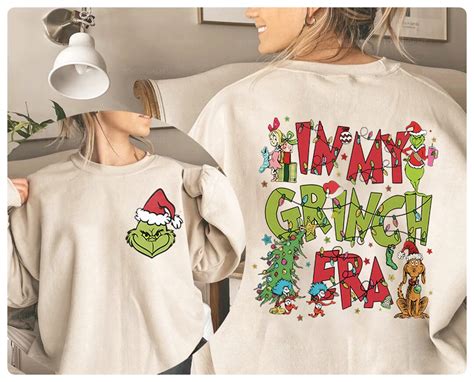 In My Grinch Era Sweatshirt Grinch Eras Tour Shirt Grinch Etsy