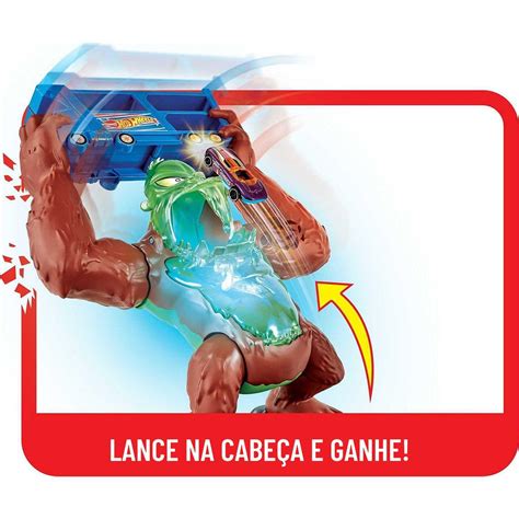 Pista Ataque T Xico Do Gorila Hot Wheels Mattel Pistas Magazine Luiza