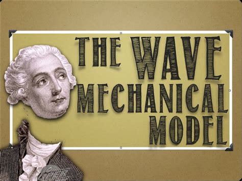 Wave Mechanical Model – Guillotined Chemistry