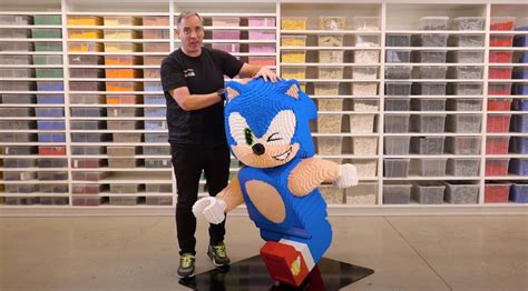 Brickman Builds A Massive LEGO Sonic The Hedgehog For PAX Aus Jay S