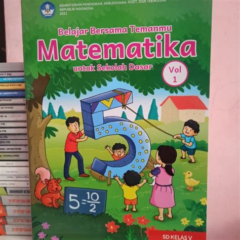 Jual BUKU MATEMATIKA KELAS 5 SD MI VOLUME 1 KEMENTERIAN KURIKULUM