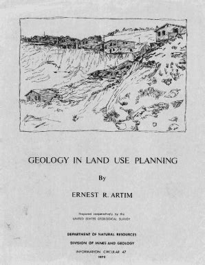 Fillable Online Geology In Land Use Planning Fax Email Print Pdffiller