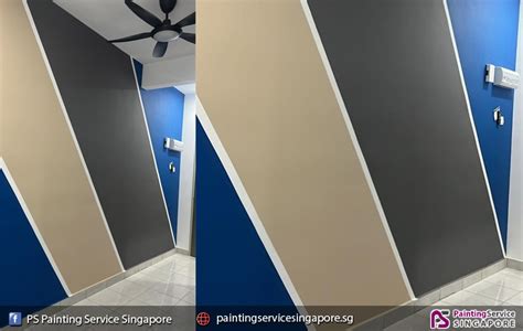 Hdb Living Room Painting In Tampines Ps Painting Service Singapore