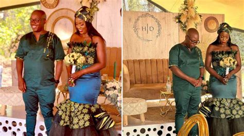 South African Couple Gets Hitched Pictures Of Their Beautiful Wedding