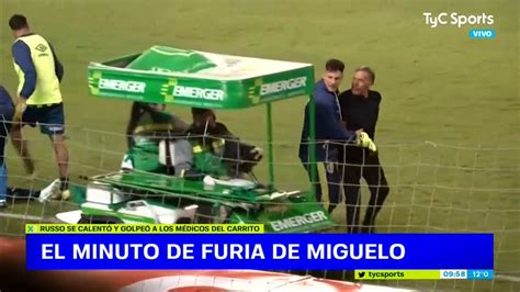 TyC Sports on Twitter TRANQUILO MIGUEL Russo se calentó y golpeó a