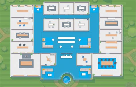 Large Office Maps Sococo Support