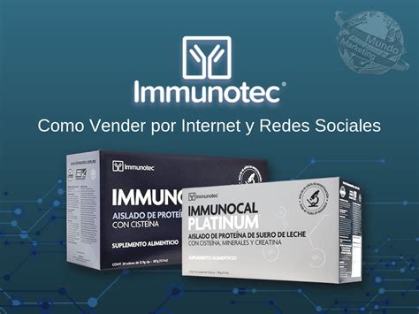 COMO VENDER POR INTERNET IMMUNOTEC SISTEMAMLM