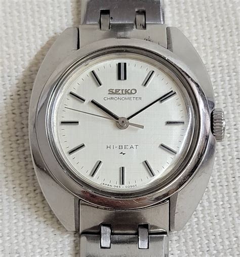 【やや傷や汚れあり】セイコー クロノメーター 1944 0020 ブレス付き Seiko Chronometerの落札情報詳細 ヤフオク