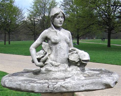 Mermaid Fountain Hyde Park London By William Robert Colton Ra