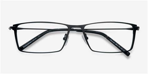 Nouvel Rectangle Black Glasses For Men Eyebuydirect