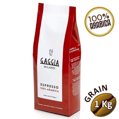 Café en grain 100 ARABICA GAGGIA 1 Kg MAPALGA CAFES