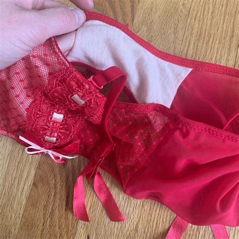 Curvy Kate Tease Red Lingerie Bra Panty Set Dd Gem