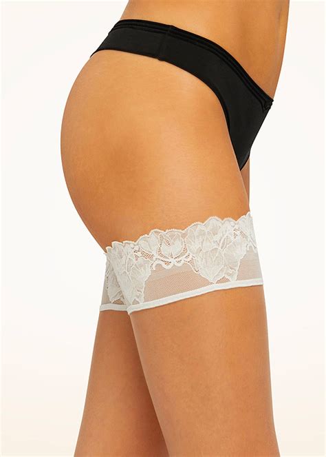 Wolford Nude Lace Hold Ups UK Tights