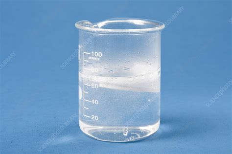 Magnesium Reacting With Acid Stock Image C Science Photo