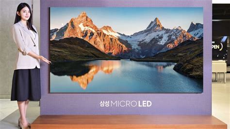 Samsung 89-inch Micro LED TV hits South Korean market at $100,000 ...