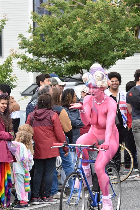 Fremont Nude Bike Riders Solstice Parade Guerilla Photographer