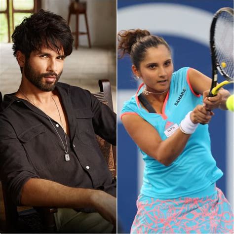 Sania Mirza Affair Rumours With Shahid Kapoor Wanted To Marry Actor