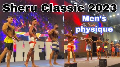 Sheru Classic 2023 Men S Physique Pre Judging Pragati Maidan Delhi