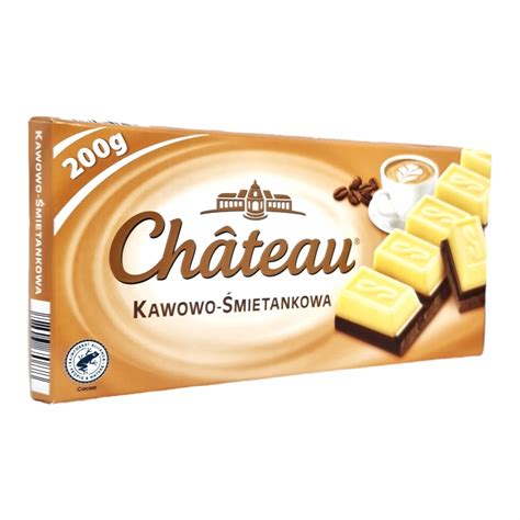 Chateau Czekolada KAWOWO ŚMIETANKOWA 200g 15268447046 Allegro pl