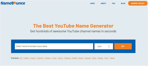 7 Best Free YouTube Channel Name Generators Of 2022