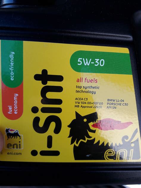 Моторное масло Eni I-sint 5w-30 | отзывы