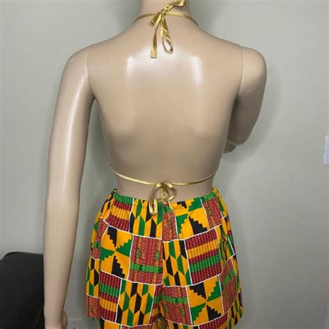 African Print Bikini Set Afrikwave Ecommerce