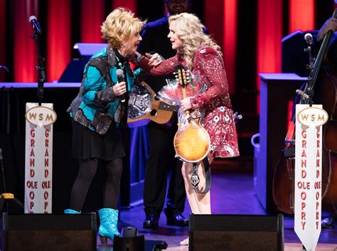 WATCH: Rhonda Vincent Invited to Join the Grand Ole Opry