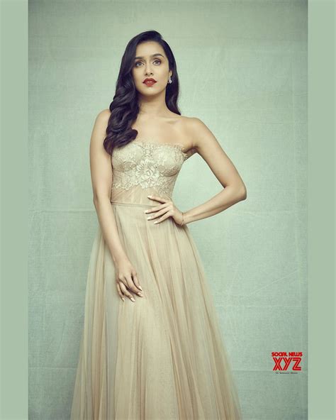 Actress Shraddha Kapoor Hot Stills From Saaho Trailer Release Event Social News XYZ