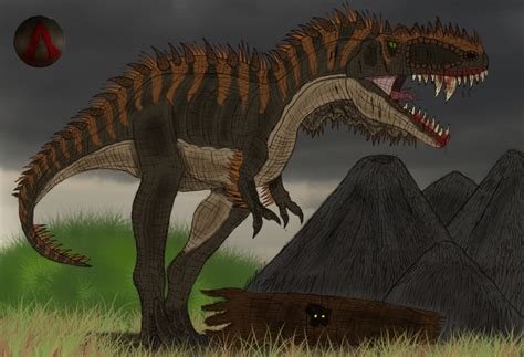 Carcharodontosaurus de jurassic park by zilla8844 on DeviantArt