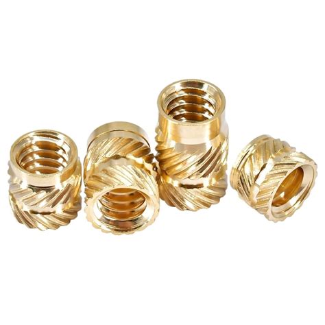 M1 M1 4 M1 6 M1 7 M2 M2 5 M3 M4 M5 M6 M8 Brass Heat Threaded Insert Nut Hot Melt Knurled