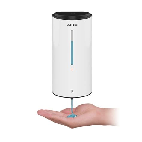 A Hand Holding A White And Blue Aire Dispenser