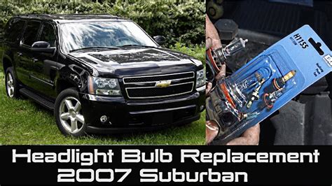 Suburban Headlight Bulb Replacement