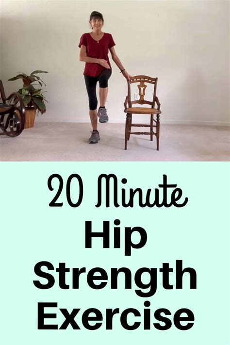 Hip Strengthening Exercises For Seniors Fitness With Cindy Hip