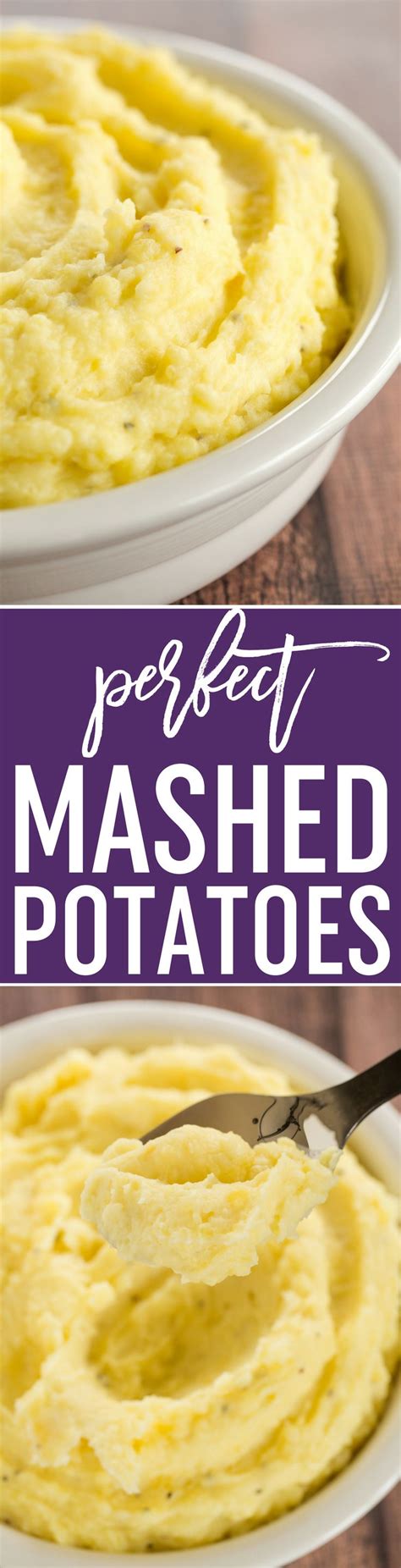 Creamy Mashed Potatoes Recipe Perfect Mashed Potatoes Fun Easy Recipes Cooking Recipes