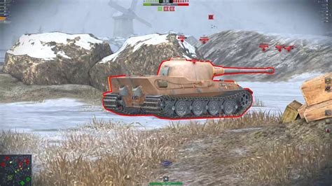 World Of Tanks Blitz T At Winter Malinovka Youtube