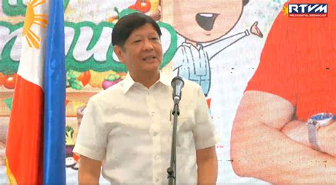 PIA Remarks By President Ferdinand R Marcos Jr At The Kadiwa Ng