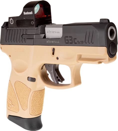 Taurus G C T O R O Mm Tan Black Centerfire Pistol With Red Dot Academy