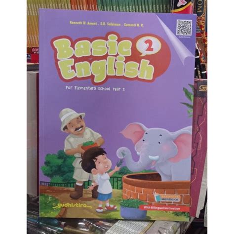 Jual BUKU Basic English Kelas 2 SD MI Kurikulum Merdeka Penerbit