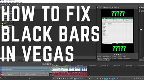 How To Modify The Aspect Ratio Of A Video In Vegas Pro And Remove Black