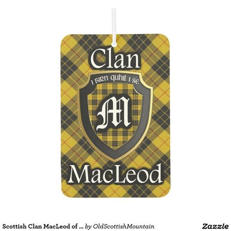 Scottish Clan MacLeod Of Lewis Loud MacLeod Tartan Clan Macleod