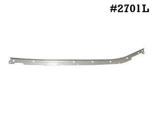 1969 1982 Corvette Door Window Outer Trim Molding Stainle